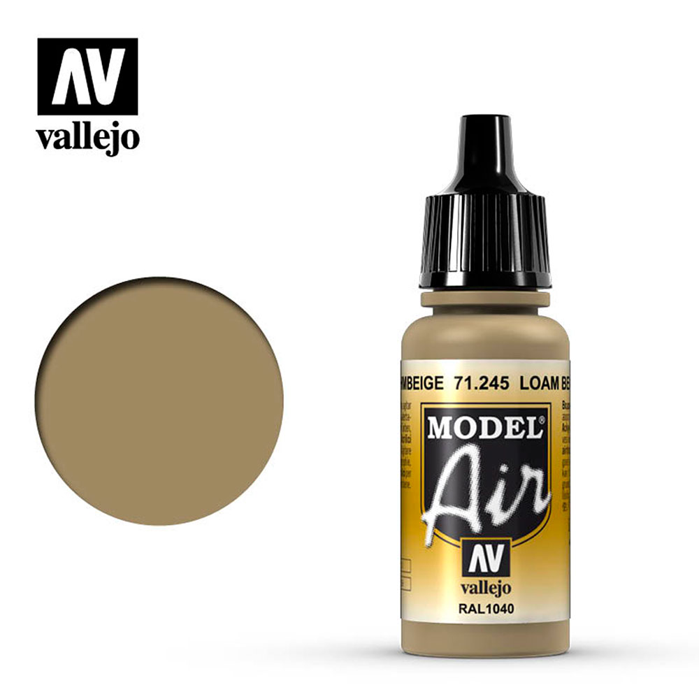 Pintura Acrílica Mate Model Air Lehmbeige Beige Arcilla Ral1040 17 ml