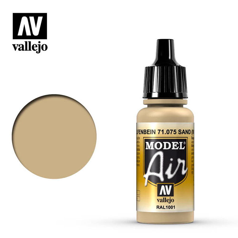 Pintura Acrílica Mate Model Air Ral1001 Elfenbein - Marfil 17 ml