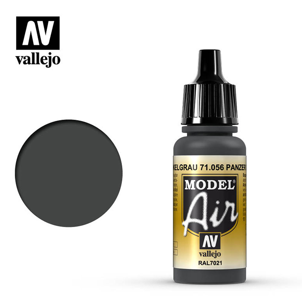 Pintura Acrílica Mate Model Air Ral7021 Dunkelgrau - Gris Oscuro 17 ml