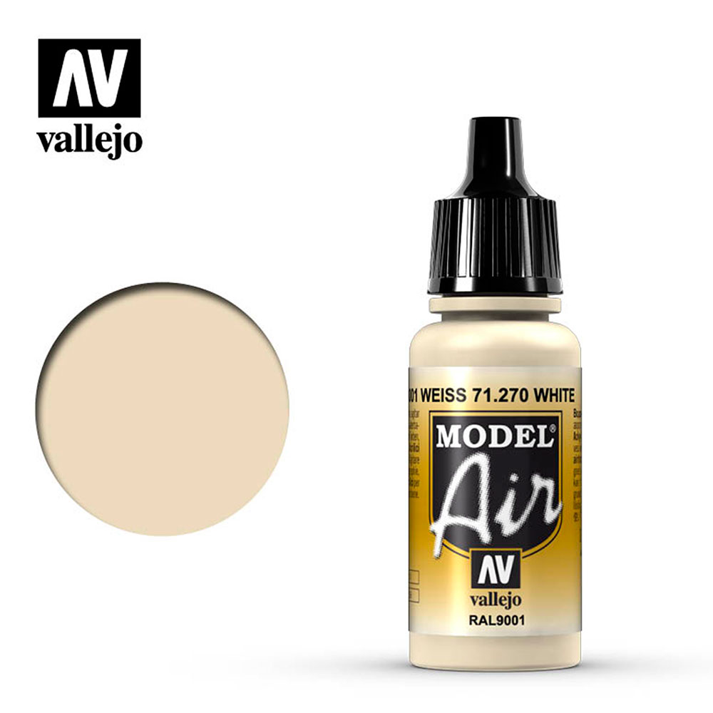 Pintura Acrílica Mate Model Air Ral9001 Weiss - Blanco 17 ml