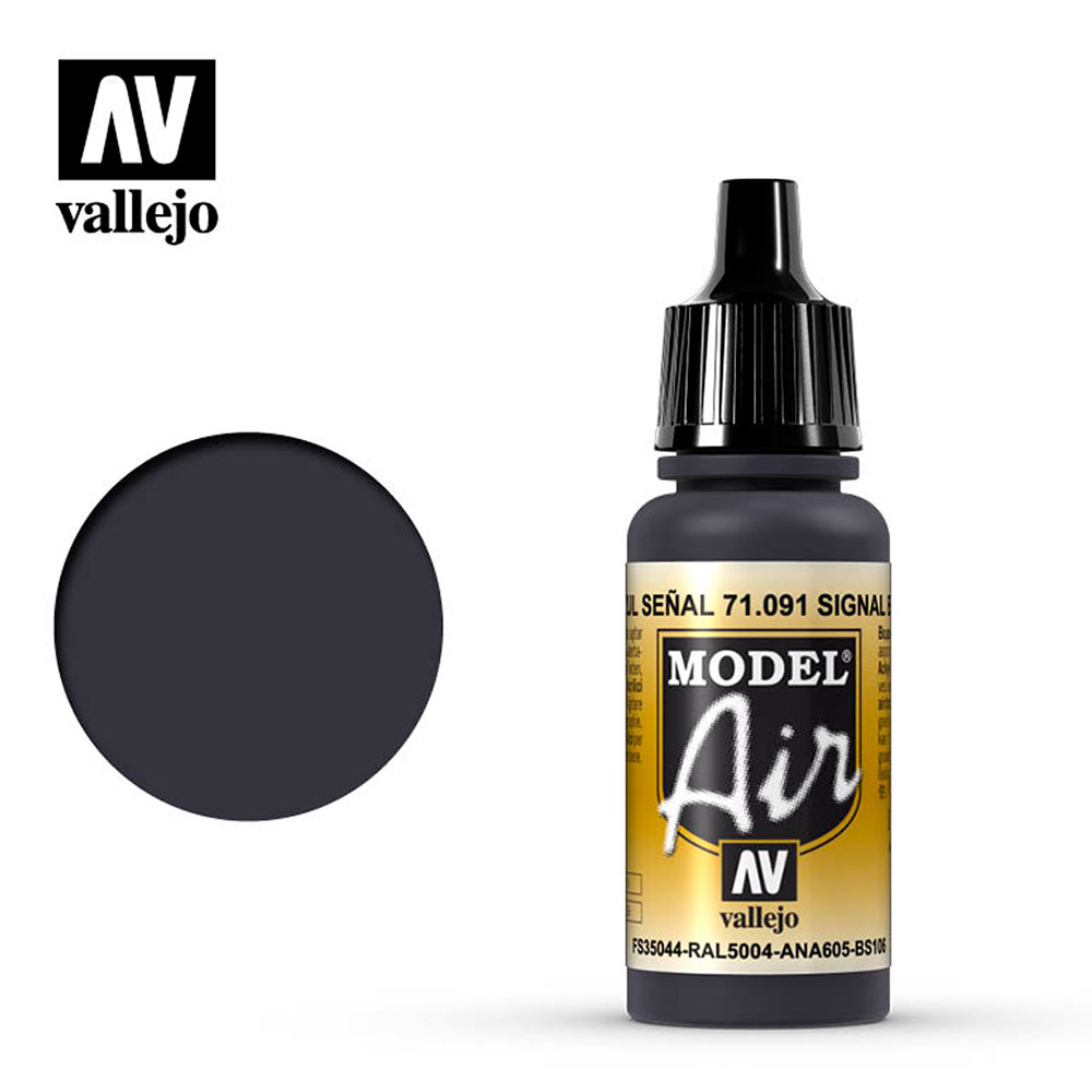 Pintura Acrílica Mate Model Air Azul Señal 17 ml