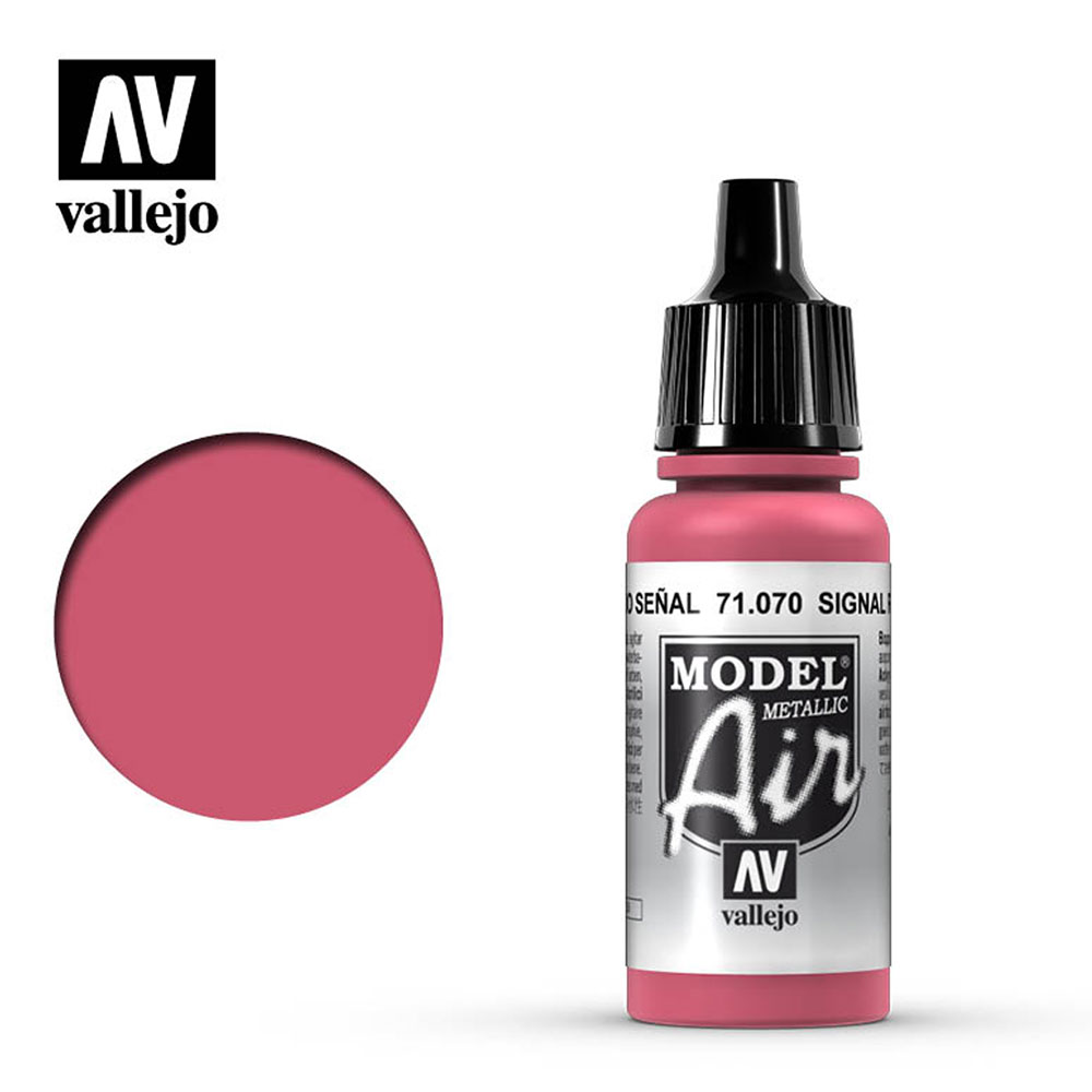 Pintura Acrílica Mate Model Air Rojo Señal 17 ml