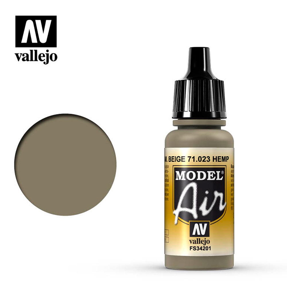 Pintura Acrílica Mate Model Air Camuflaje Beige 17 ml