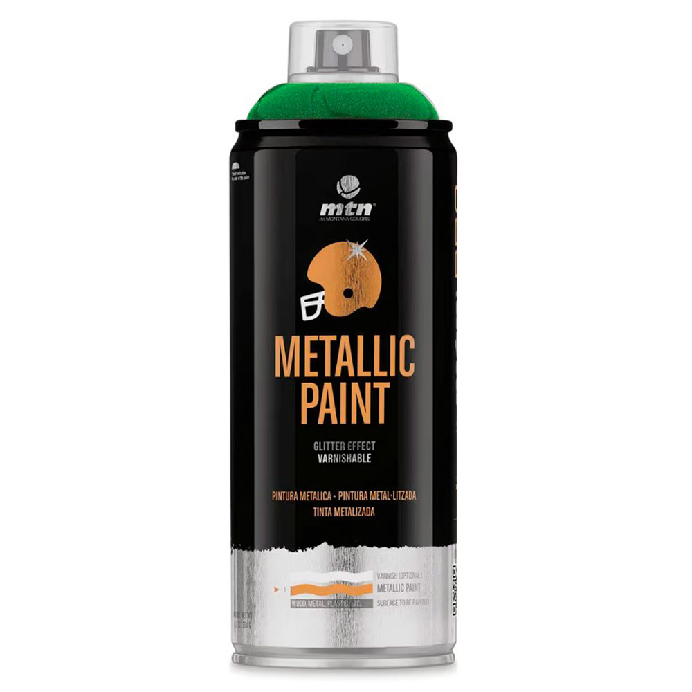 Pintura Mtn Pro Metalizado R-6035 400 ml Verde 400 ml