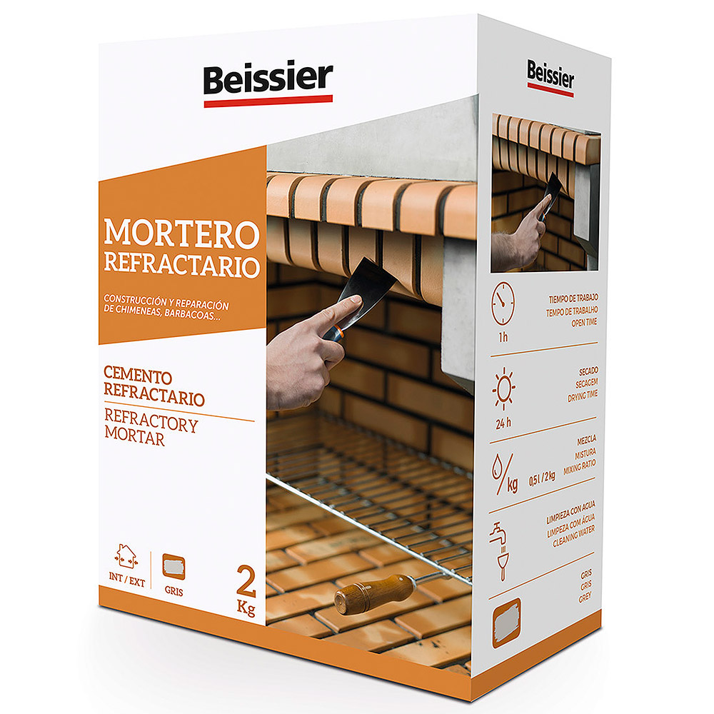Mortero Refractario 2 kg