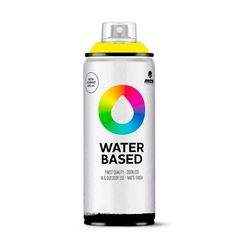 Pintura Spray Mtn Wb4 Rv-1021 Amarillo Claro 400 ml