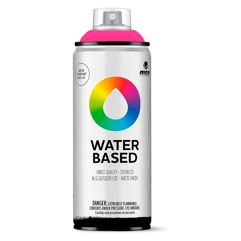 Pintura Spray Mtn Wb4 Fucsia Flúor 400 ml