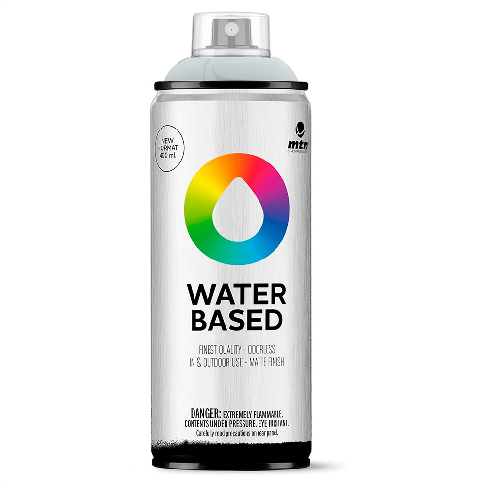 Pintura Spray Mtn Wb4 Rv-6 Gris Claro 400 ml
