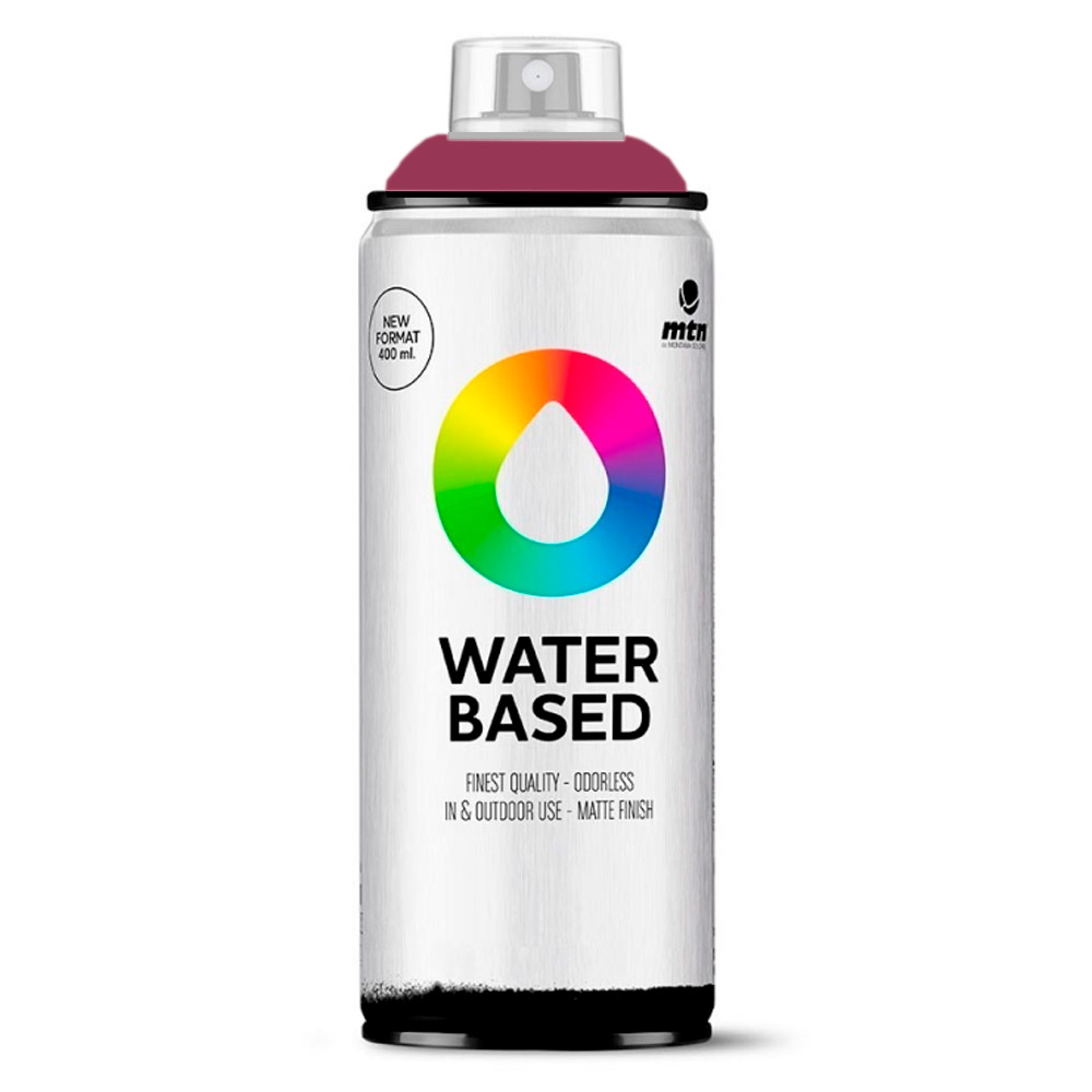 Pintura Spray Mtn Wb4 Rv-324 Rojo Vino 400 ml