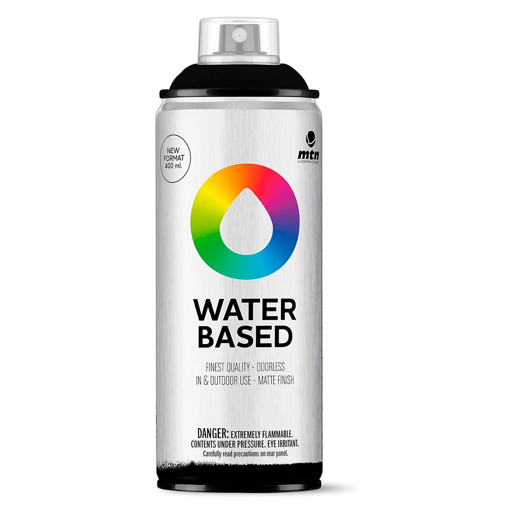 Pintura Spray Mtn Wb4 Rv-9011 Negro 400 ml