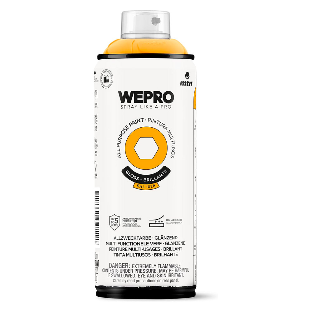 Pintura Mtn Wepro Solvent Amarillo California 400 ml