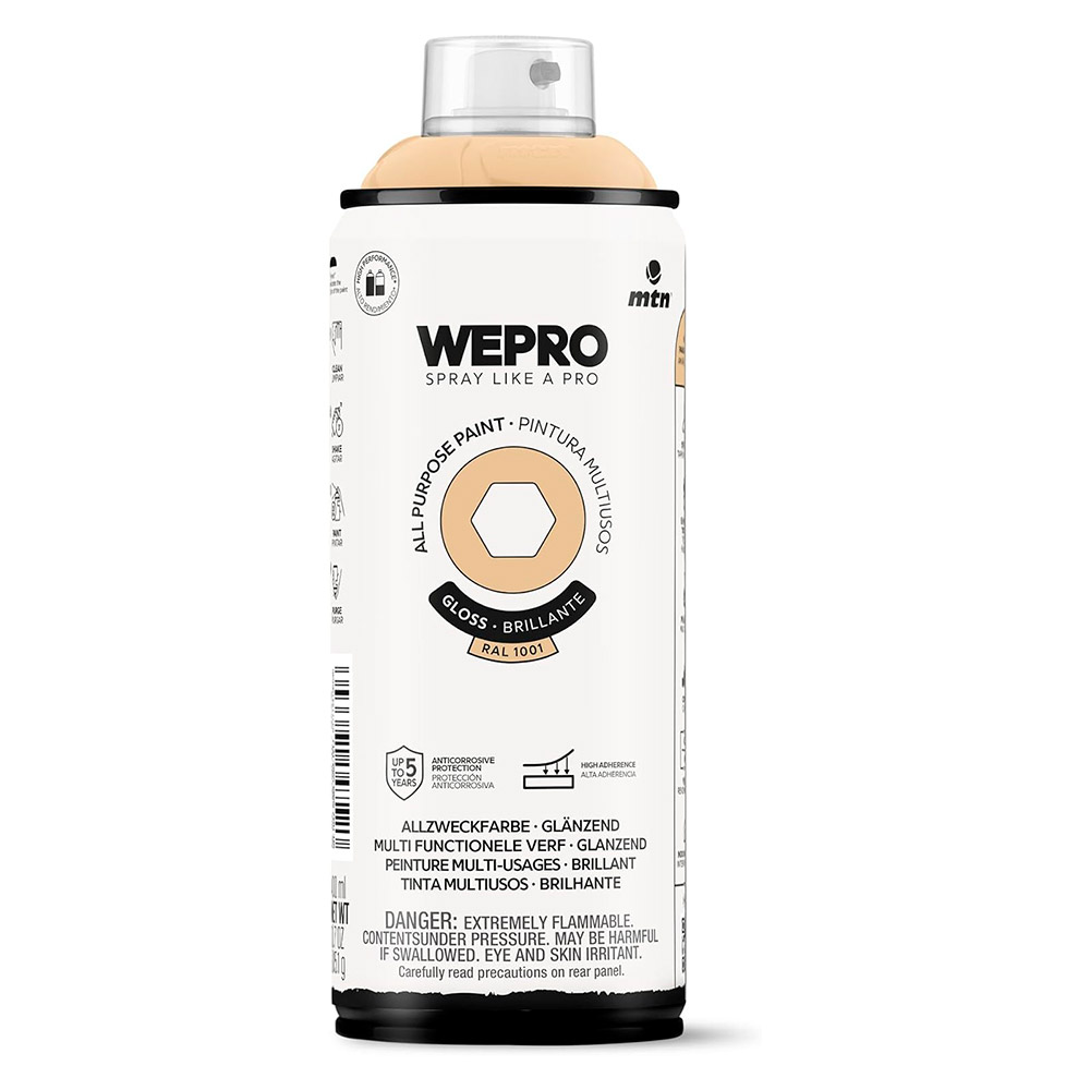 Pintura Mtn Wepro Solvent Amarillo Pancake 400 ml