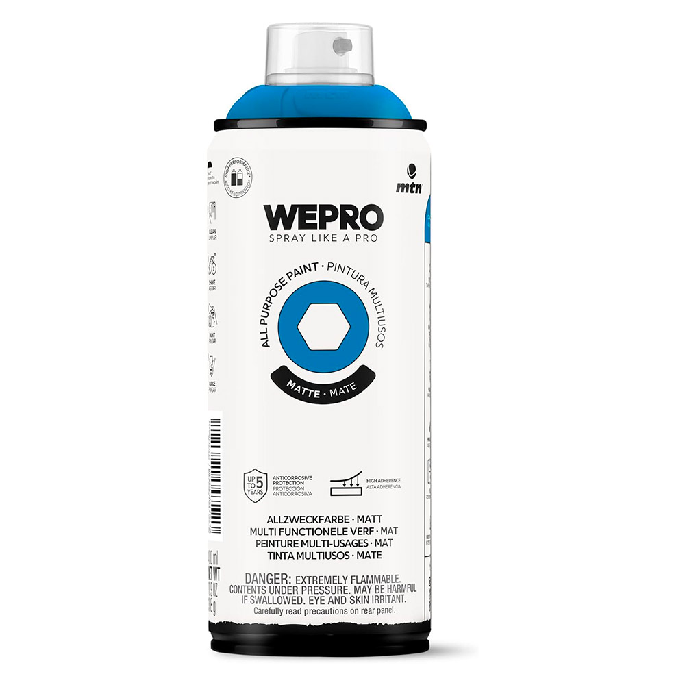 Pintura Mtn Wepro Solvent Azul Cadaqués 400 ml