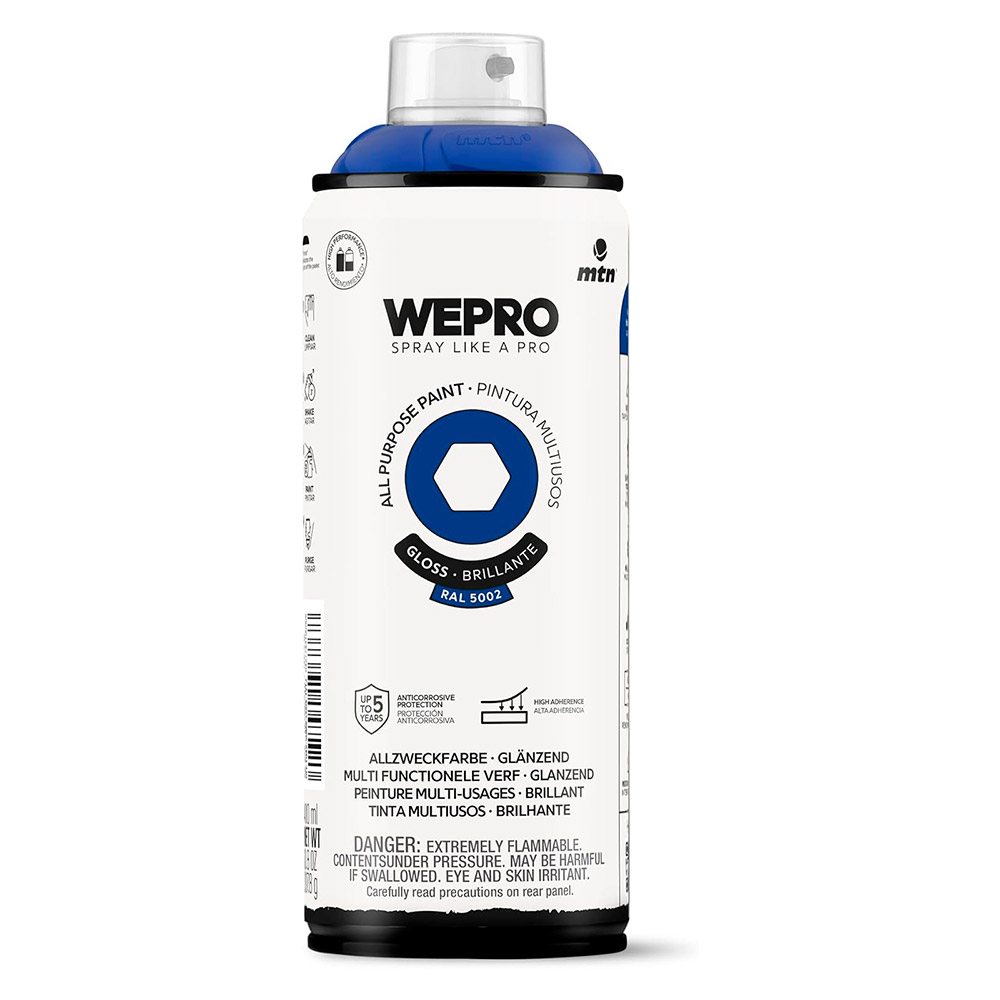 Pintura Mtn Wepro Solvent Azul Velvet 400 ml