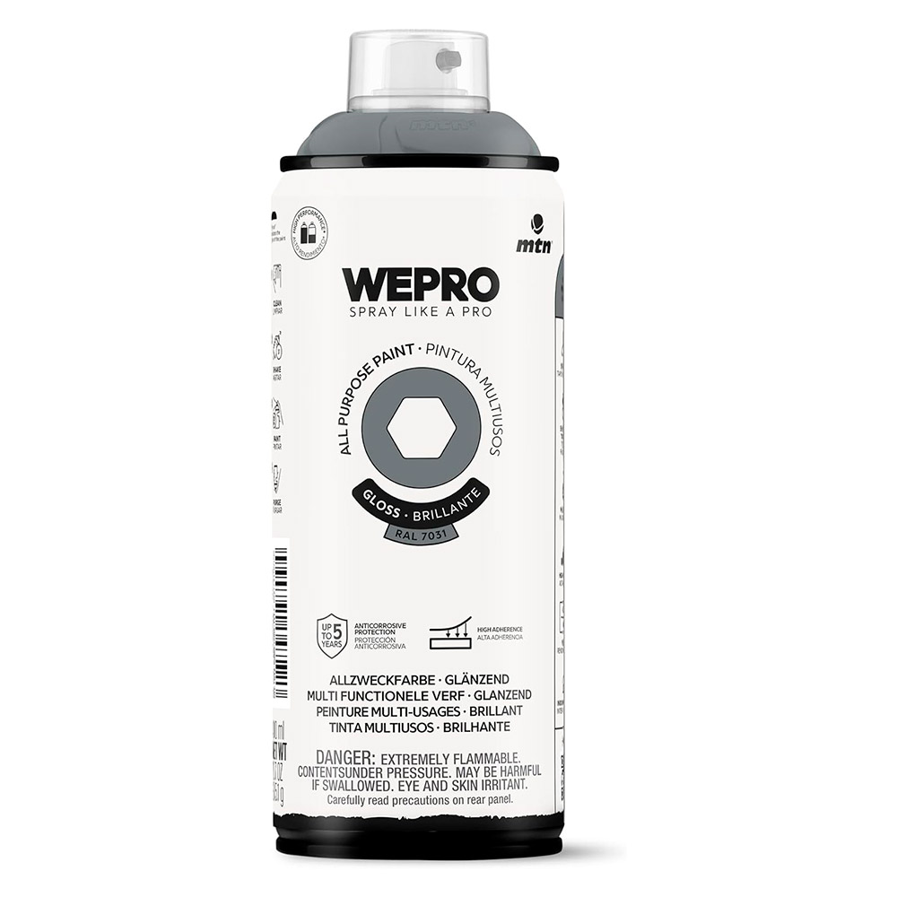 Pintura Mtn Wepro Solvent Gris Berlín 400 ml