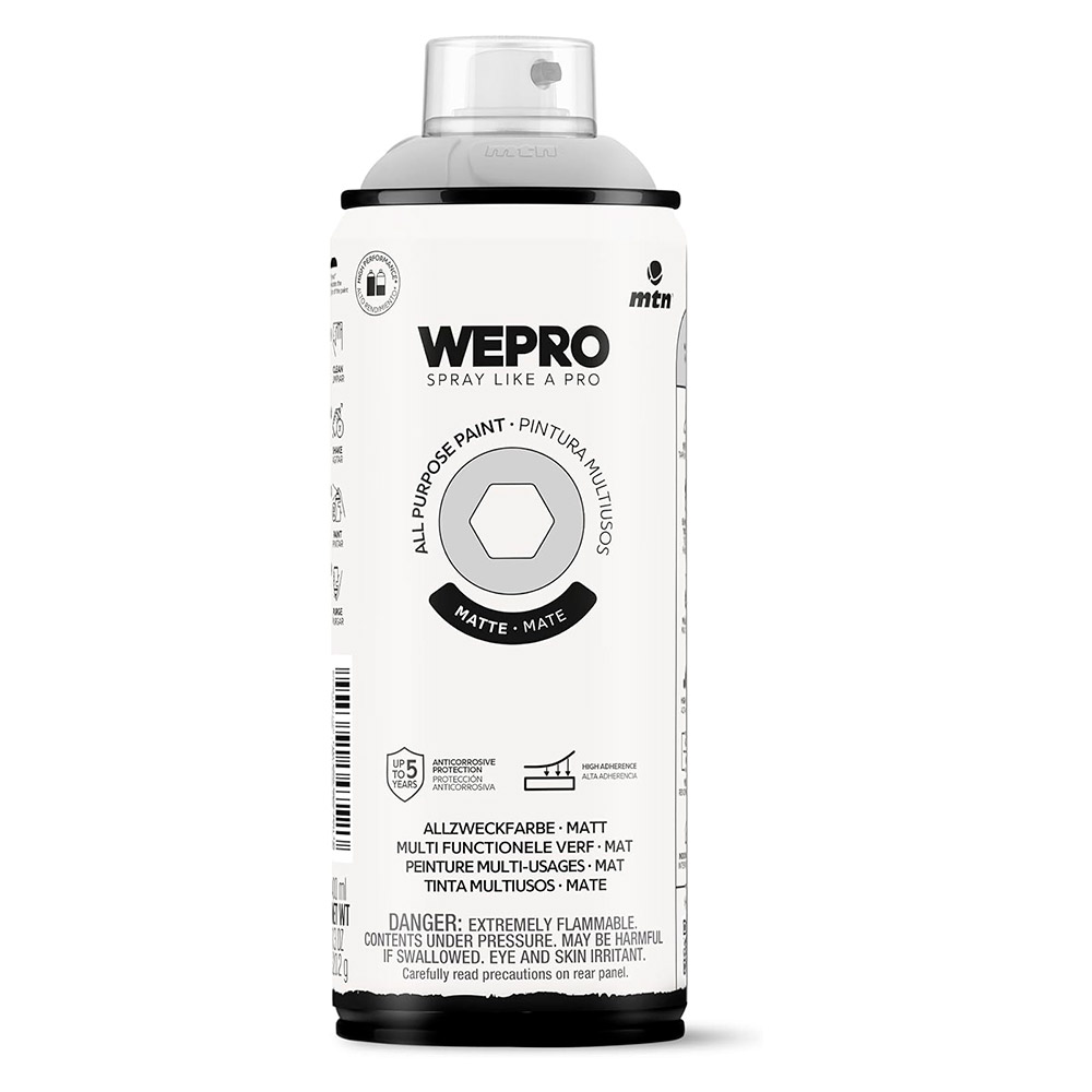Pintura Mtn Wepro Solvent Gris Halo 400 ml