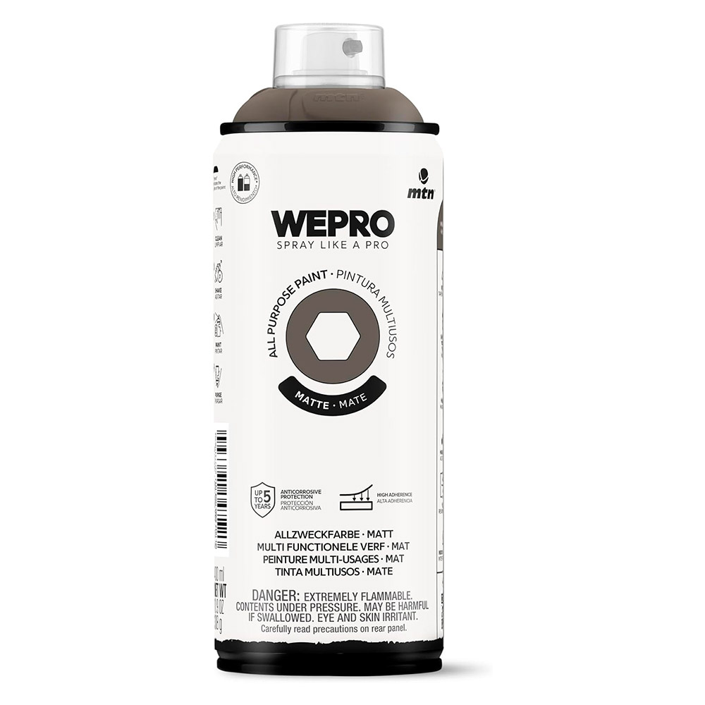 Pintura Mtn Wepro Solvent Gris Insomnia 400 ml
