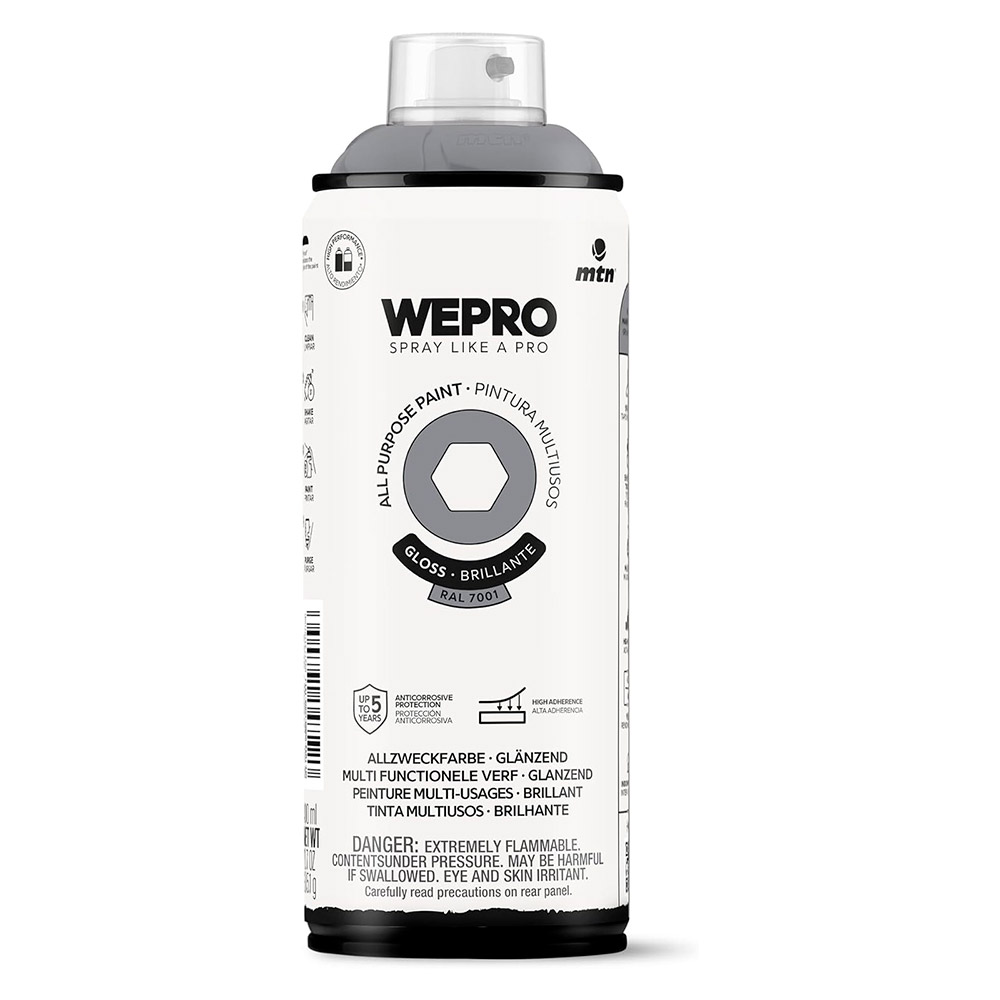 Pintura Mtn Wepro Solvent Gris Mánchester 400 ml