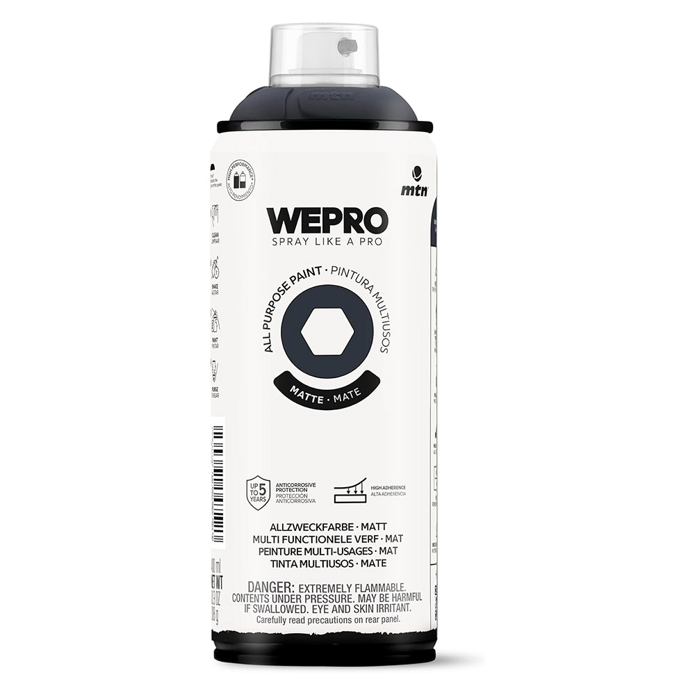 Pintura Mtn Wepro Solvent Gris Olvido 400 ml