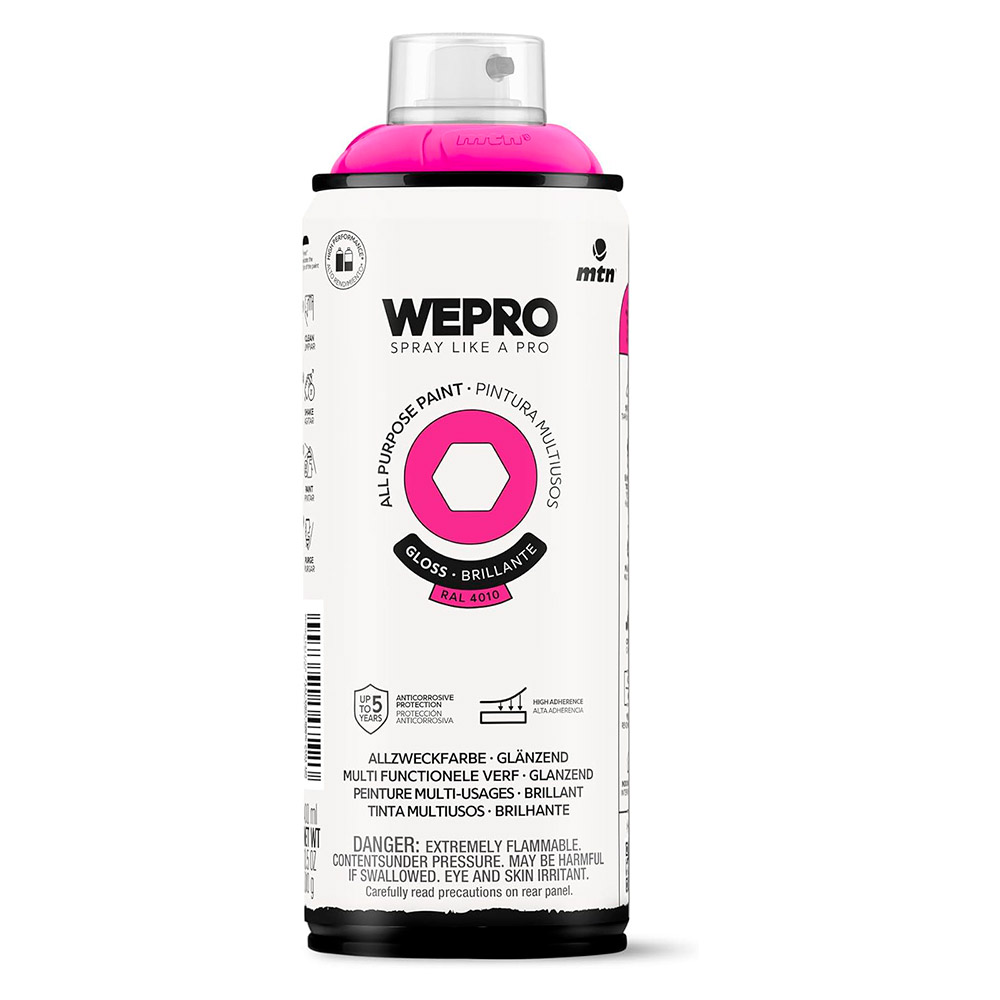 Pintura Mtn Wepro Solvent Magenta Psicodelia 400 ml