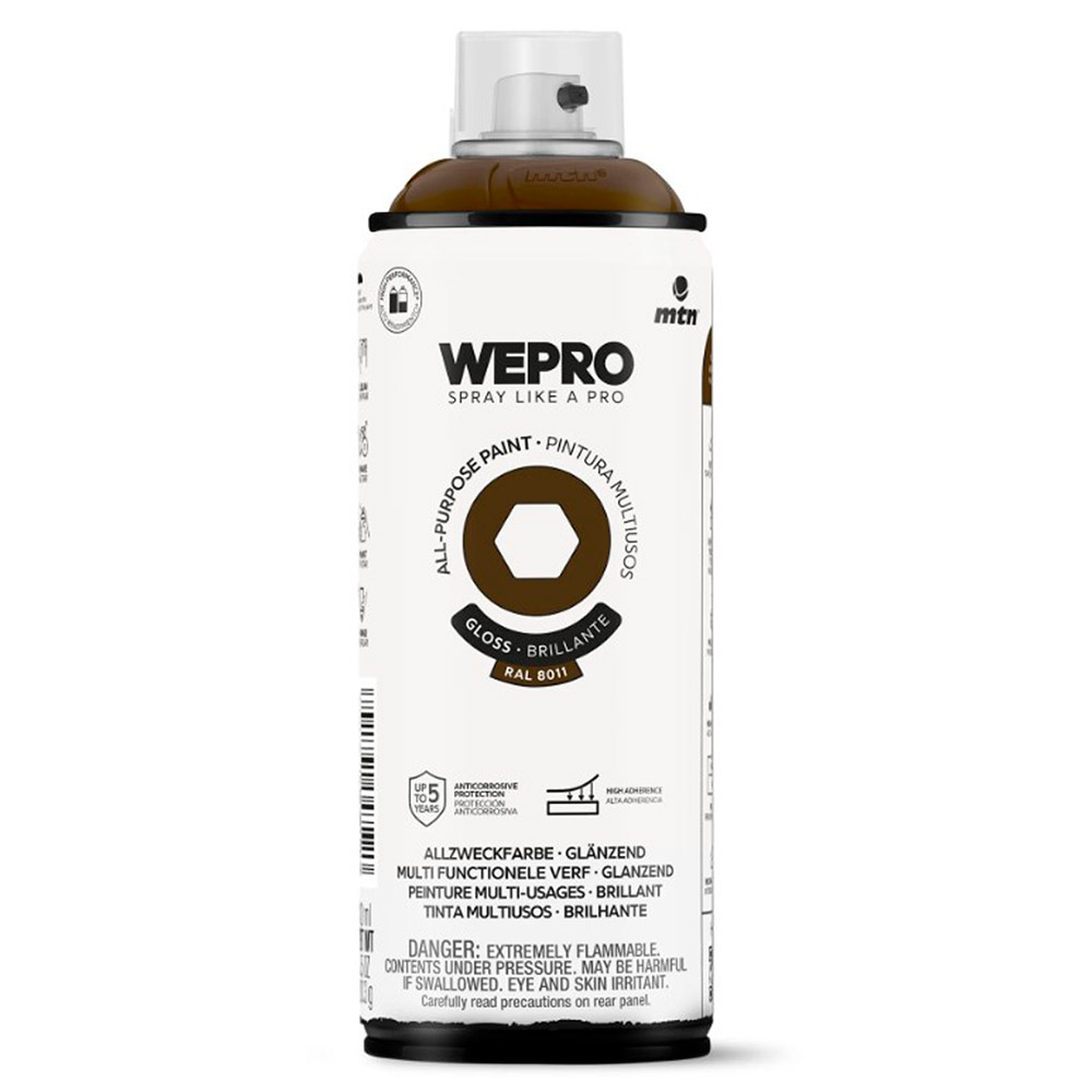 Pintura Mtn Wepro Solvent Marrón Jazz 400 ml