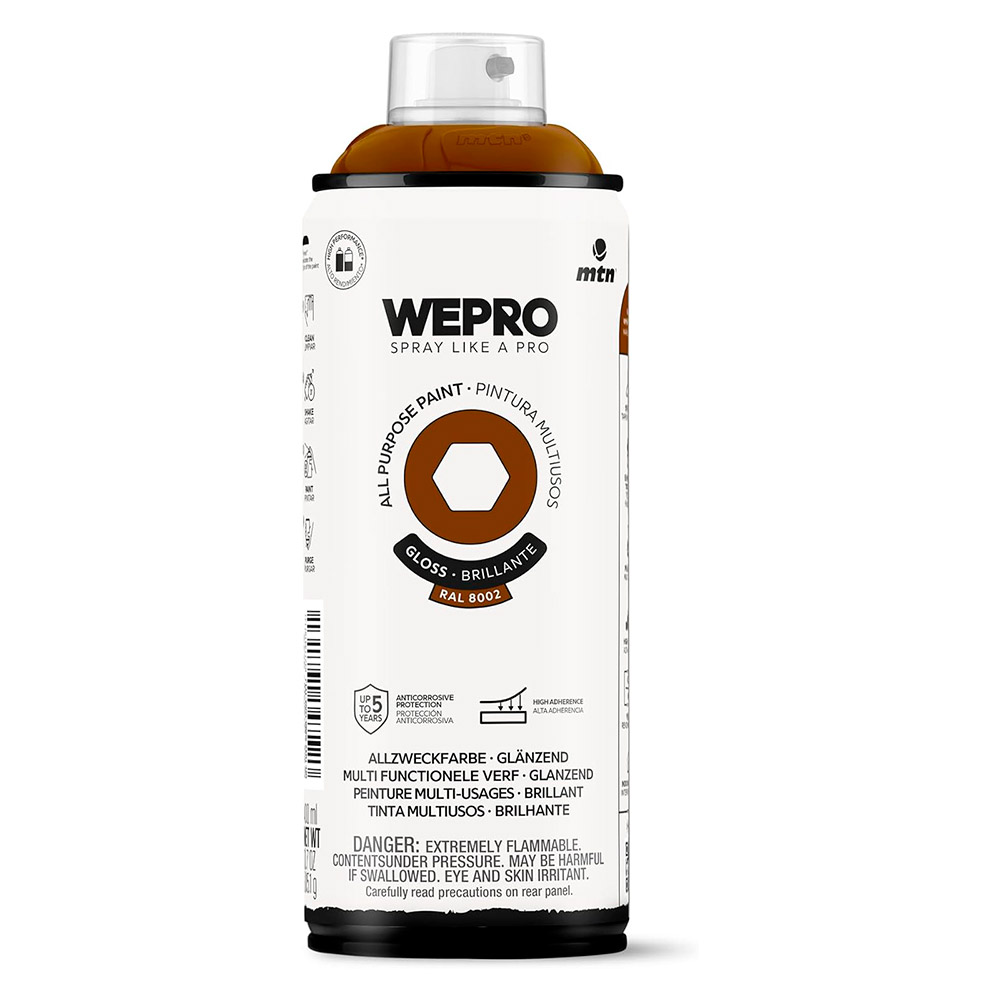 Pintura Mtn Wepro Solvent Marrón Whiskey 400 ml