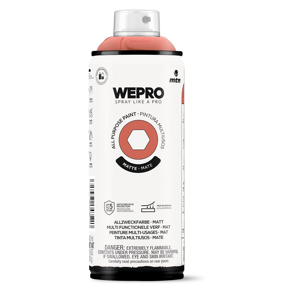 Pintura Mtn Wepro Solvent Rojo Uluru 400 ml