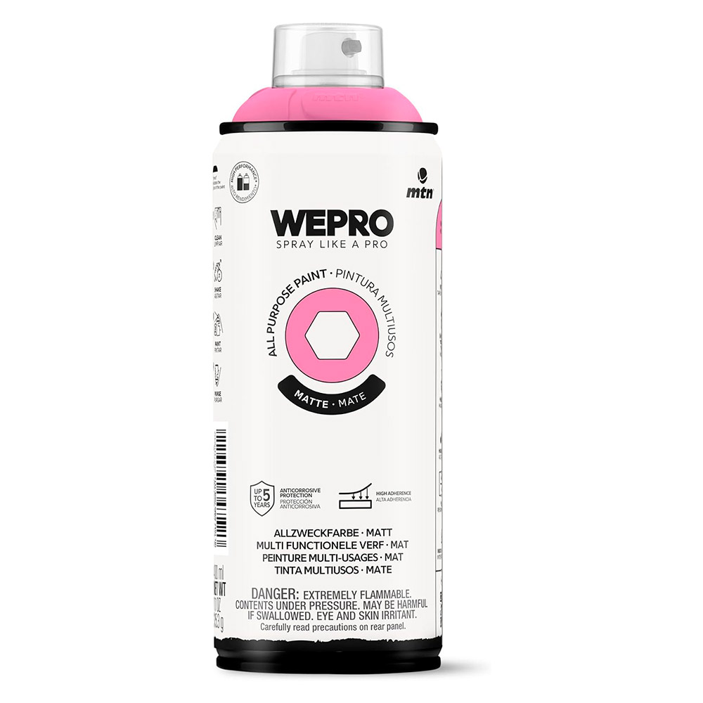 Pintura Mtn Wepro Solvent Rosa Cumbia 400 ml
