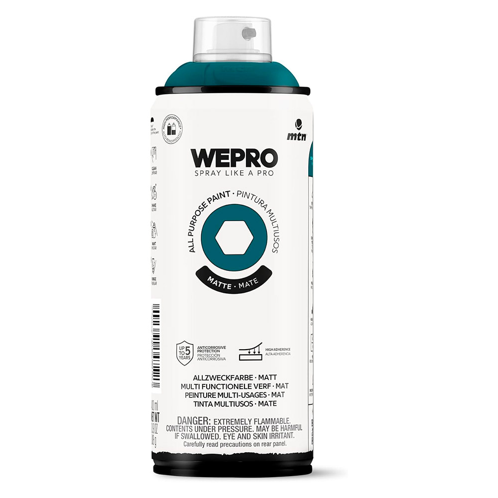 Pintura Mtn Wepro Solvent Verde Alga 400 ml