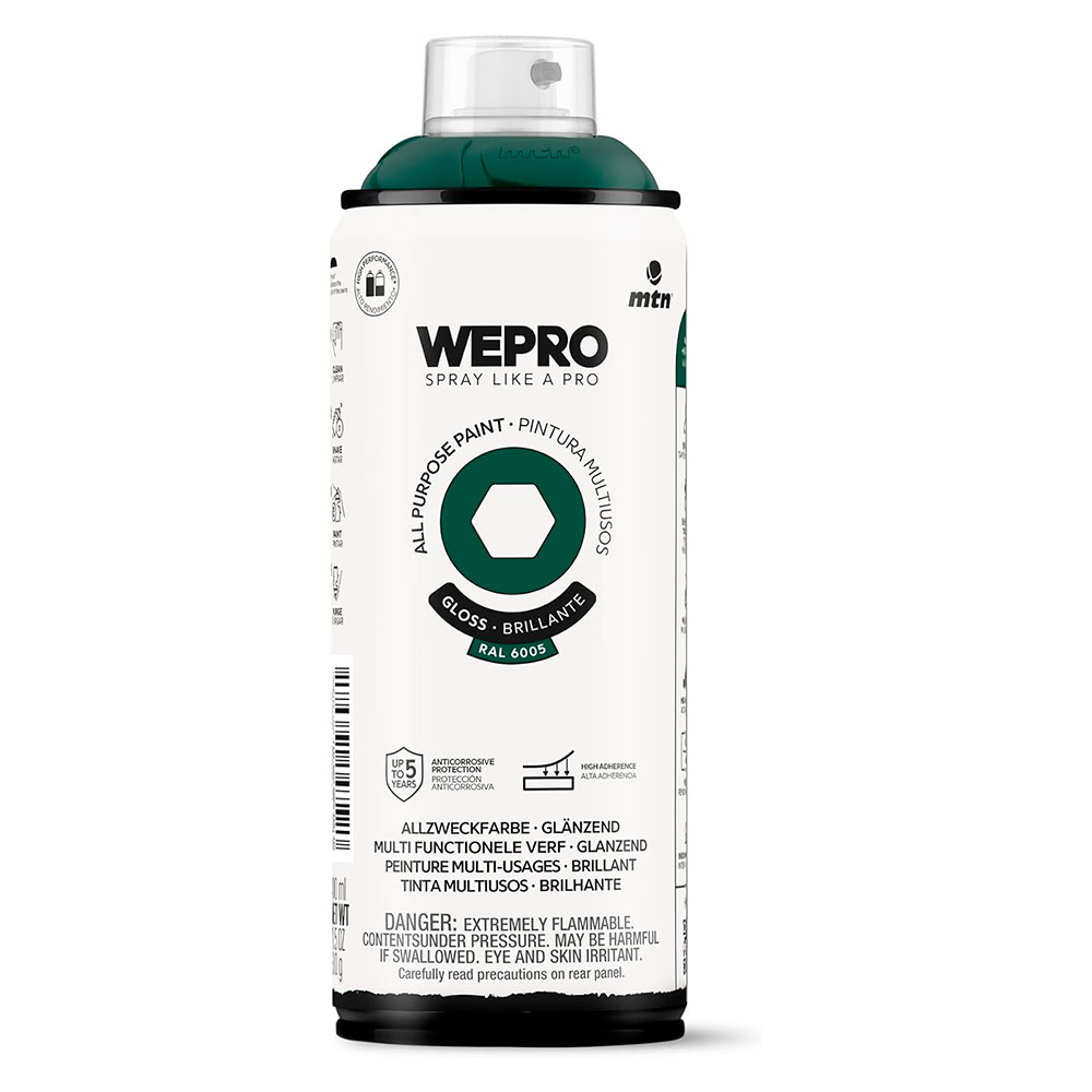 Pintura Mtn Wepro Solvent Verde Hobbit 400 ml