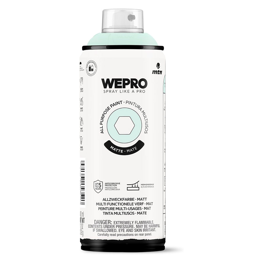 Pintura Mtn Wepro Solvent Verde Piscis 400 ml