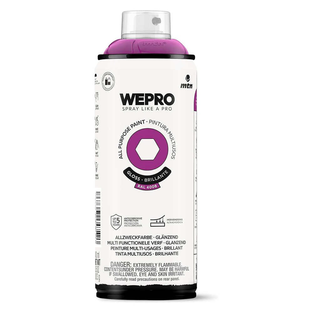 Pintura Mtn Wepro Solvent Violeta Folk 400 ml