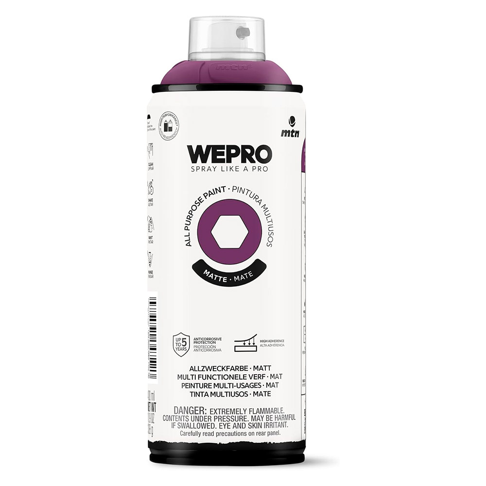 Pintura Mtn Wepro Solvent Violeta Los Ángeles 400 ml