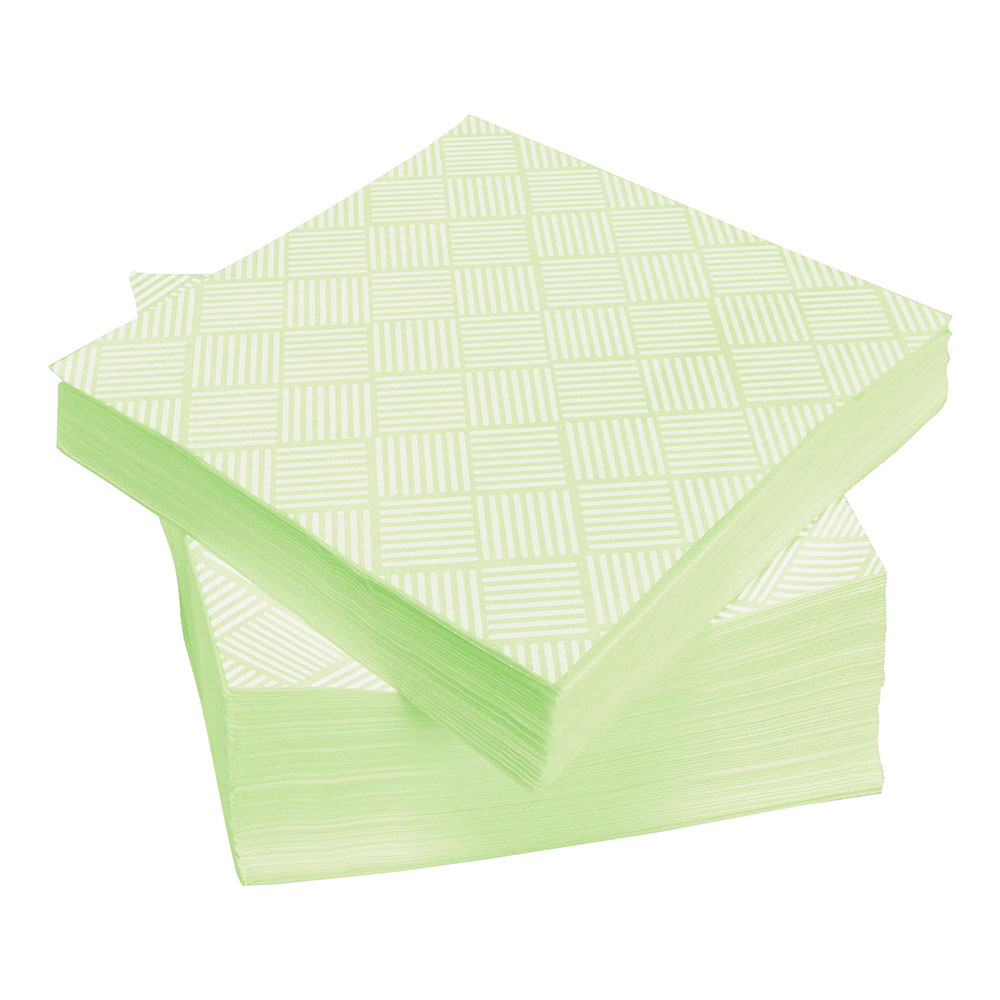 Servilleta Lisa 3V Verde 33 x 33 Cm 20 Uds