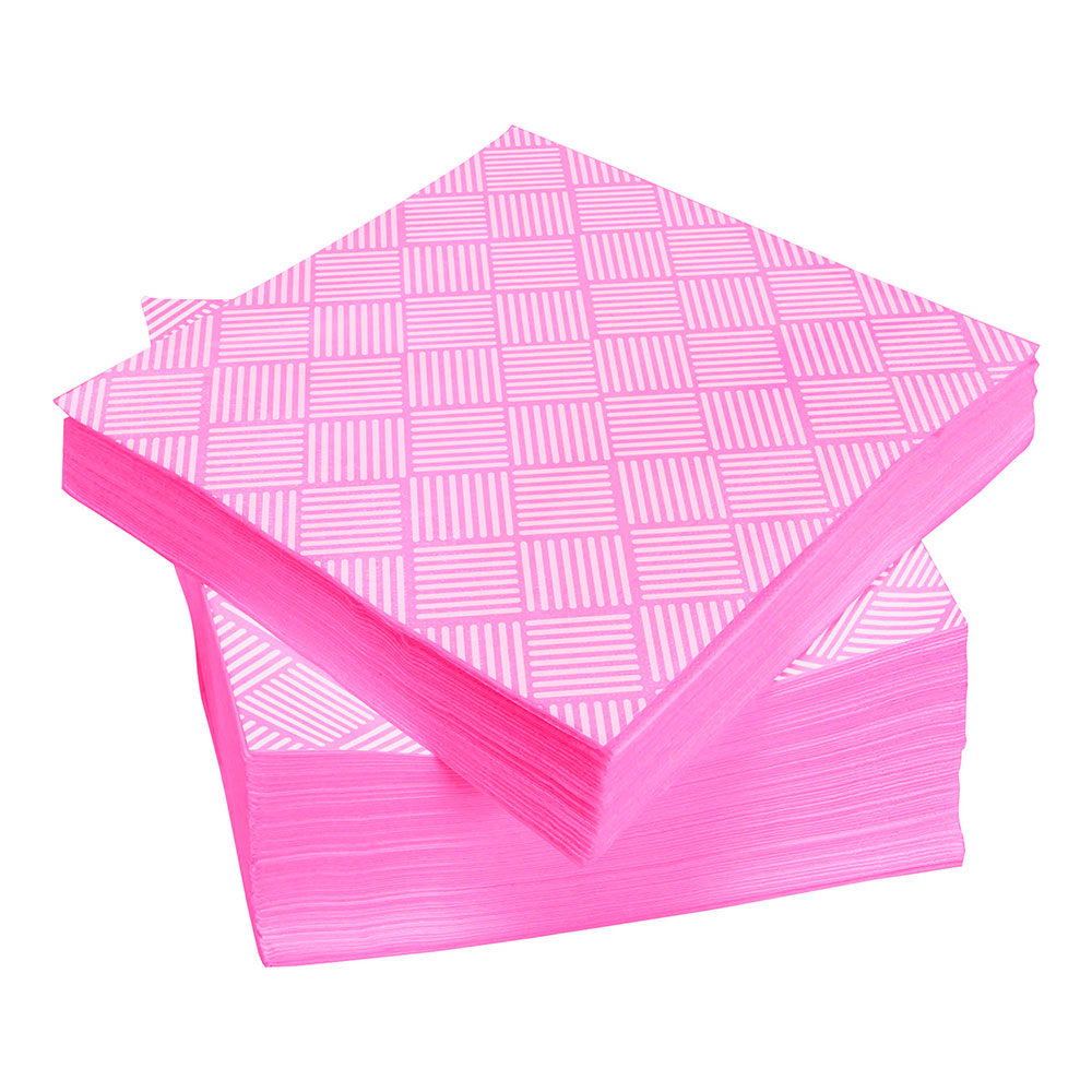 Servilleta Lisa 3V Rosa Fucsia 33 x 33Cm 20 Uds