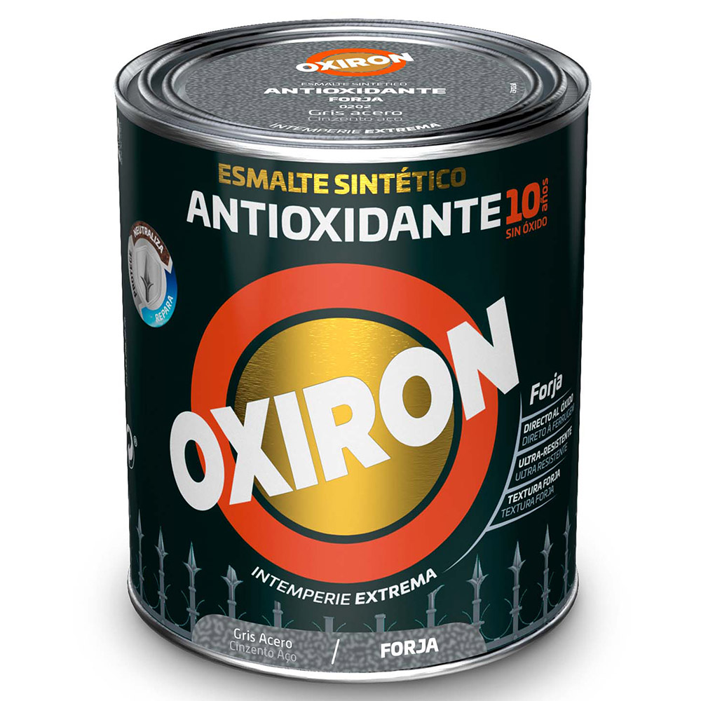 Oxiron Esmalte Liso Brillante Burdeos 4 l