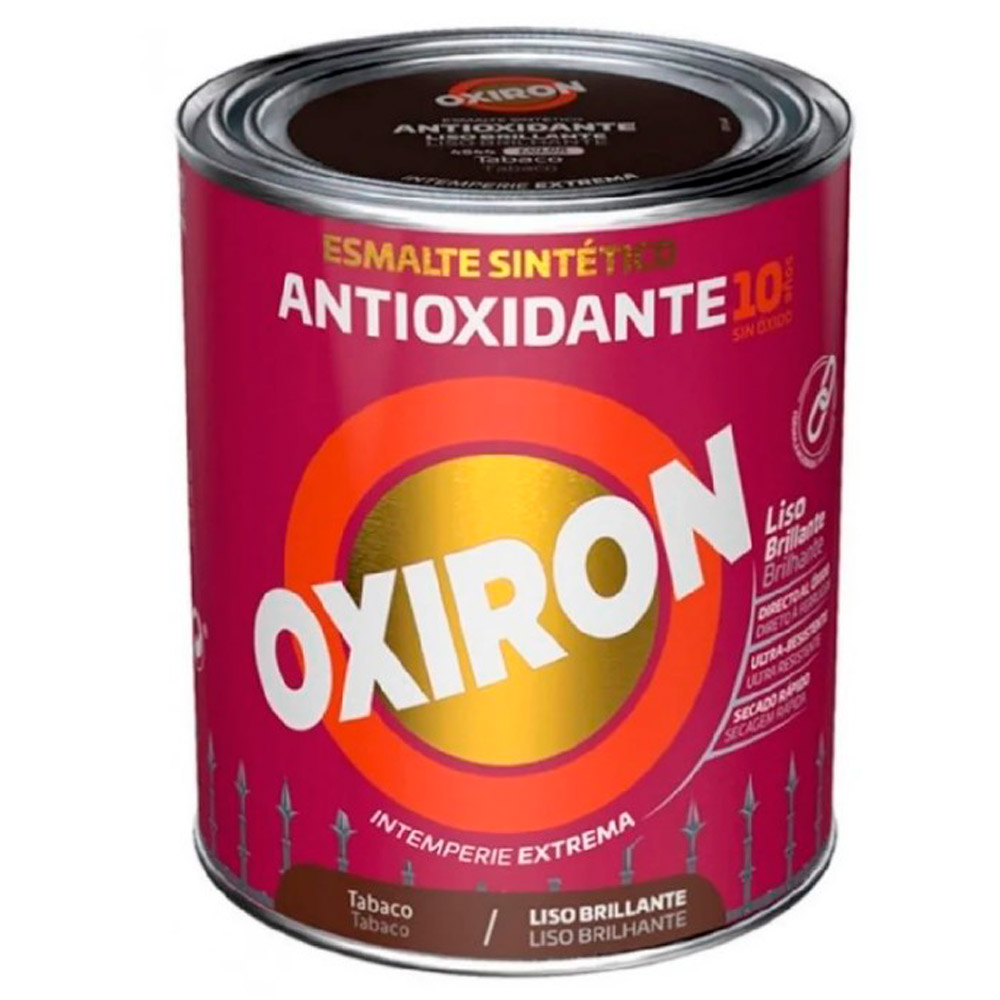 Oxiron Esmalte Liso Brillante Tabaco 4 l