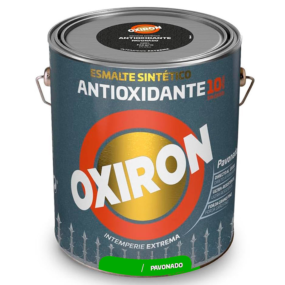 Oxiron Esmalte Pavonado Verde Bronce 4 l