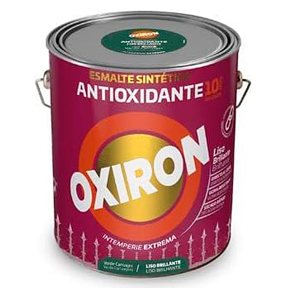 Oxiron Esmalte Liso Brillante Verde Carruaje 4 l