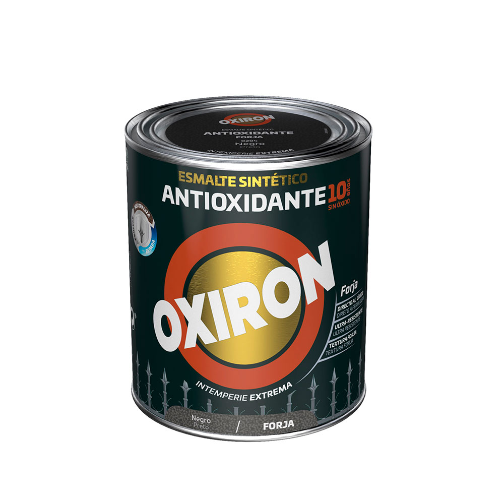 Oxiron Esmalte Antioxidante Forja Negro 0,75l