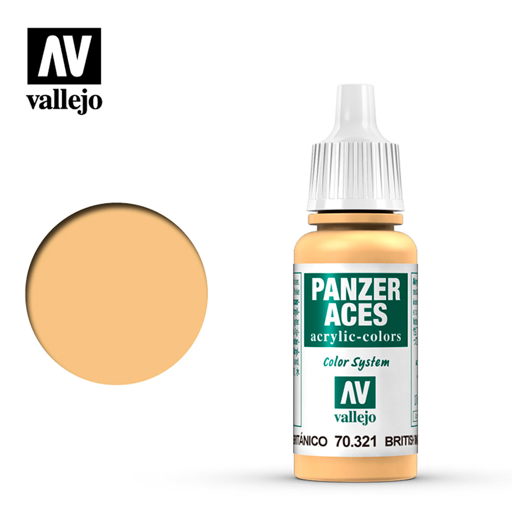 Pintura Acrílica Mate/Opaca Luces Carrista Británico 17 ml