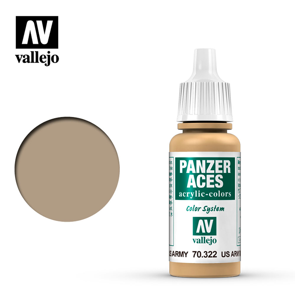 Pintura Acrílica Mate/Opaca Luces Carrista US Army 17 ml