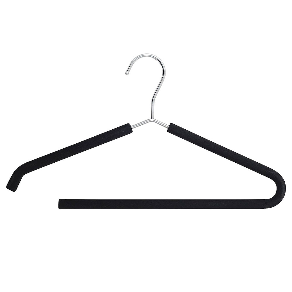 Percha Cromada Gomaespuma con Barra 41 cm