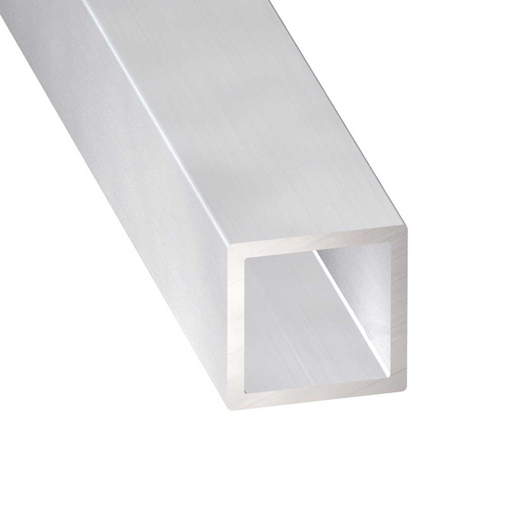 postura éxito Sureste Perfil tubo cuadrado aluminio anodizado incoloro | Comprar en SERVEI ESTACIÓ