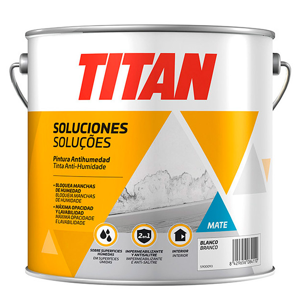 Titan Antihumedad Blanco 4 l