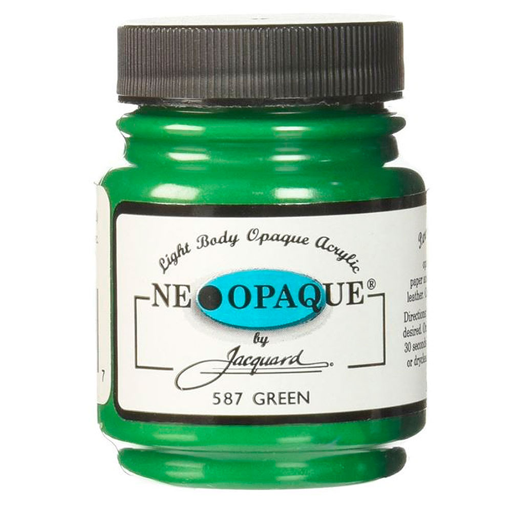 Pintura Cuero Neopaque 587 Verde 70 ml