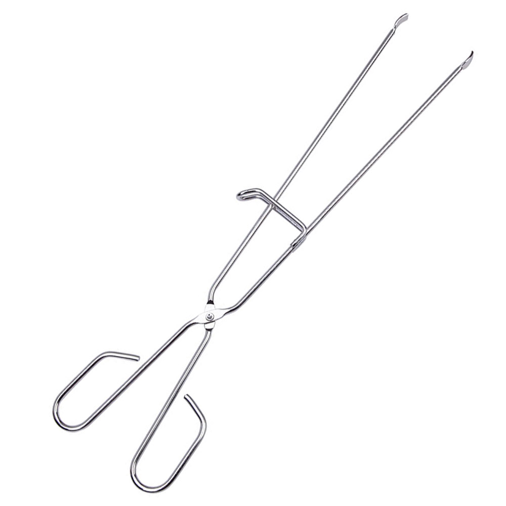 Pinza Barbacoa Inox con Guía 45 cm