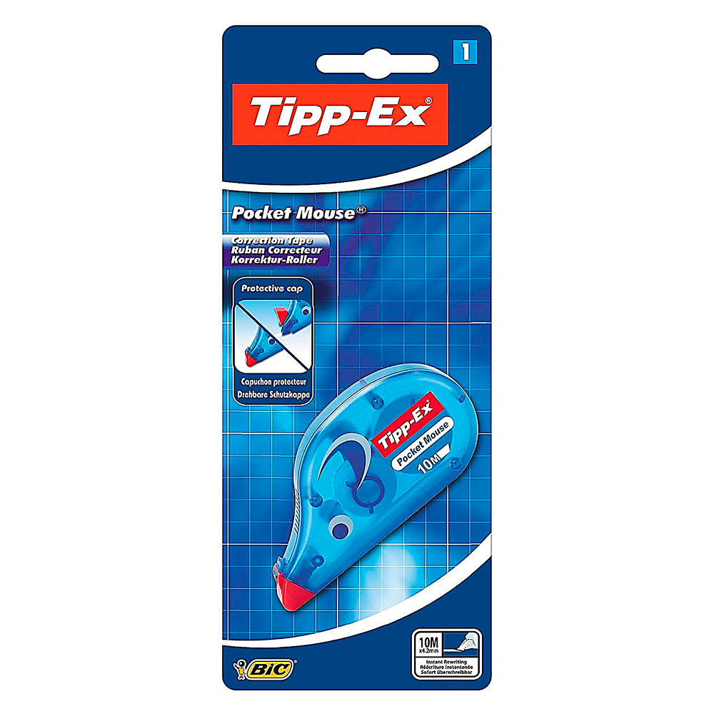Corrector Cinta Tipp-Ex Mini Pocket Mouse 2+1