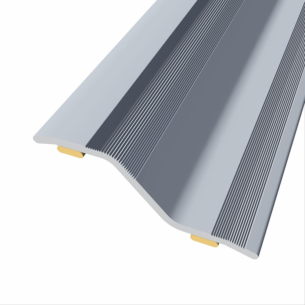 Pletina paso de puerta Aluminio lata Cerámica Estriada Atornillar 83cm.