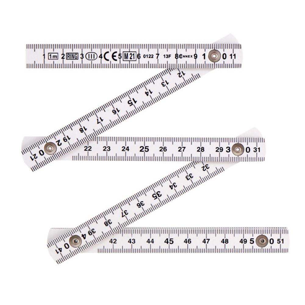 Regla Plegable Fibra Vidrio 3 m